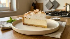 Slzy anděla na plech: vláčný tvarohový koláč se sněhem a drobnými „slzami“